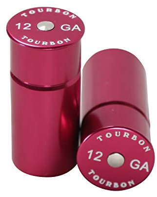 Tourbon Caccia Fucile Tappo A Scatto Calibro 12 (Pac KOF 2 Pezzi) (Rosso)