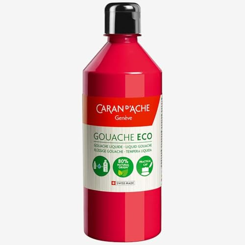 Caran d'Ache : Eco Gouache : 500ml : Carmine
