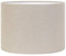 Light & Living Lampenschirm Zylinder 40-40-25 cm LIVIGNO hell grau für Wohnzimmer Esszimmer Schlafzimmer usw.