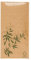 Buste Porta Posate + Tovagliolo Just In Time-Feel Green 80 + 10Pe G/M2 11,2X22,5 Cm Naturale Kraft A Costine - 100 Unità