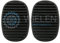 2 GOMMINI PEDALI COMPATIBILI CON ALFA ROMEO 147 156 159 FIAT BRAVO II STILO 46755869 46828746 71748375 46828764 FRENO E FRIZIONE