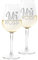 Colorfamily Coppia Calici Personalizzati Set da 2 calici Vino Personalizzati con Cognome Mr Mrs - Bicchiere in Vetro 500 ml