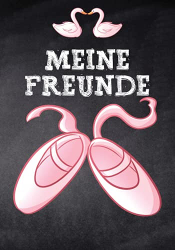 Meine Schulfreunde: Ballerina Freundebuch Grundschule. Erinnerungsalbum erstes Schuljahr. Ballet Geschenk für Mädchen