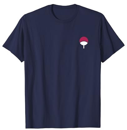 Naruto Shippuden Sasuke Uchiha Icon Front and Back Anime T-Shirt