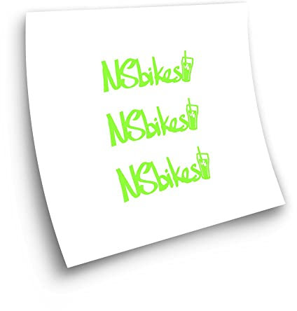 Aufkleber kompatibel mit Fahrrad NS Bikes Logo