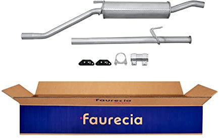 HELLA 8LD 366 035-141 Endschalldämpfer - Easy2Fit® Kit - hinten - zweiteilig - Set mit Anbauteilen - für u.a. SEAT TERRA