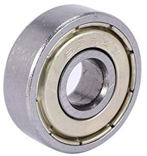 626Z Doppel-Kugellager, wasserdicht, 6 x 19 x 6 mm, , silberfarben