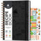 Clever Fox Livre de recettes à spirale – Créez votre propre livre de cuisine familial – Carnet de recettes vierge – Journal de cuisine vide pour écrire des recettes – Taille moyenne, 16 x 21,1 cm,