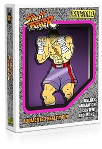 Pinfinity Street Fighter Sagat AR Pin