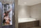 Schön und Wieder Duschrückwand | Motivrückwand | Spritzschutz aus 3mm Alu Verbundsplatte in 0,3x90x200cm mit Schutzfolienkaschierung Motiv Wasserfall