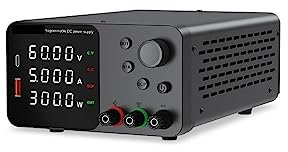 Fuentes de alimentación de CC programables Fuente de alimentación de CC ajustable 30V 10A 60V 5A fuente de alimentación de laboratorio interruptor regulador de voltaje de fuente de alimentación estabi