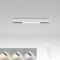Glitzerlife Deckenlampe LED Deckenleuchte Schlafzimmer - 17W Bürolampe Decke 53CM Lang Wohnzimmerlampe Dimmbar mit Fernbedienung Schlafzimmerlampe Modern Büro Deckenbeleuchtung Panel für Wohnzimmer