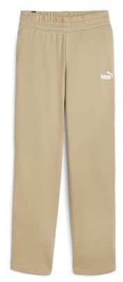 Puma Essentials Damen-Sweathose mit geradem Bein, Fleece, Prairie Tan, M
