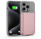 HUAENG Coque de Batterie pour iPhone 15 Pro Max, 6800 mAh, Haute capacité, Coque de Charge de Batterie supplémentaire, Coque de Batterie Portable, Coque de Batterie Li-polymère, Coque de Banque d'ali
