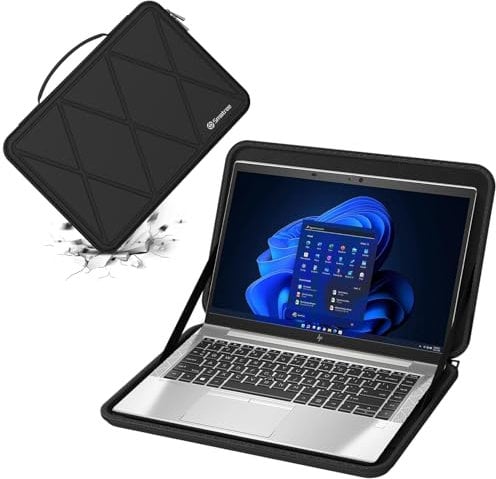 Smatree Custodia Protettiva Rigida in Eva Compatibile con Il Portatile HP EliteBook 840 G8 da 14 Pollici, per HP Elite mt645 G7 Mobile Thin Client, Custodia Sottile e Antiurto per Notebook (X8243)