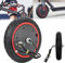 Ersatzräder Scooter Motor mit Vollgummireifen, Antriebsradmotor Passend 36V 350W Motor Motor Ersatz für Xiaomi Pro Pro2 Elektroroller Ersatz der Antriebsräder