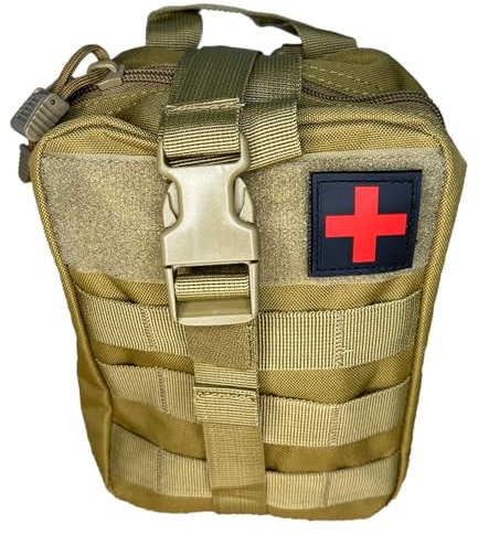 EVS SAFETY Praktische Tasche – Erste-Hilfe- und Taktische Tasche für Polizei, Security, Camping, Jagd & Wandern | Vielseitige Tasche mit Mehreren Fächern | Erhältlich in fünf Farben