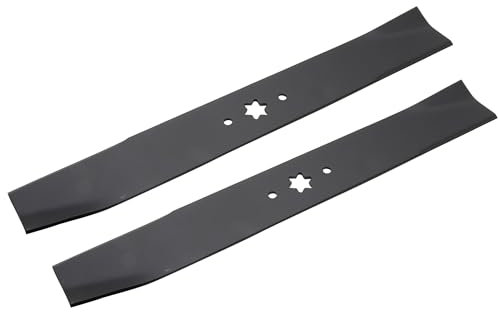 SECURA Jeu de lames (mulching) compatible avec MTD 96 13BH765F600 Tracteur de pelouse