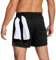 Weardear Sporthose Herren Kurz Laufshorts Männer Trainingsshorts Sporthose Laufhose Jogginghose mit Handytasche Boxen Badehose Workout Shorts Schwarz XL