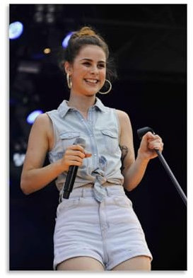 Lena Meyer-Landrut.7 Sänger-Musikposter, Albumcover-Poster, dekorative Gemälde, Leinwand, Wandposter und Kunstdrucke, moderne Heimdekoration, Poster, 20 x 30 cm, ungerahmter Stil