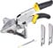 HOHXEN 22.5°-45 ° Angle Miter Taglierina, Multi-Function Trunking Forbici, Quarter Round Cutter per Taglio PVC PPR PE Tubo, Ramo, Filo, Compreso 2 Lama di Ricambio e Piccola Chiave