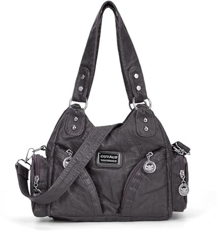 TIAASTAP Klein City Bag Vintage Tasche y2k Handtasche mit Vielen Fächern Damen-Schultertaschen Hobo Bag Ledertasche Handbags Shoulder Bag Damen-Henkeltaschen klein Schultertasche