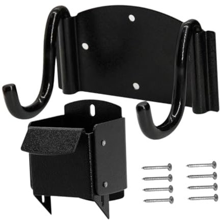 Fenteer Staffa Porta-carriola, Accessori Robusti per Capannoni Da Giardino, Officine