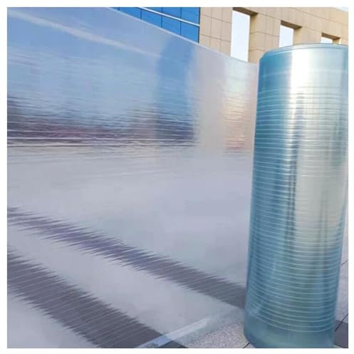 Générique Panneau Isolant en Polycarbonate pour toiture de Serre pour revêtement d'auvent, épaisseur de 0,8 mm, Facile à Plier et à Couper, 150,1 cm x 23 Pieds