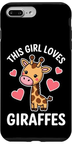 This Girl Loves Giraffes Case for iPhone 7 Plus/8 Plus