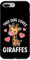 This Girl Loves Giraffes Case for iPhone 7 Plus/8 Plus