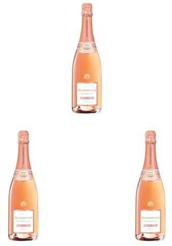 Champagne Heidsieck & Co Monopole Rose Top Brut, 750ml (Packung mit 3)