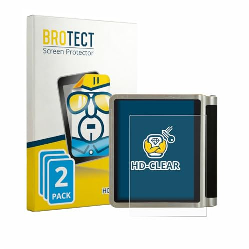 BROTECT 2 Stück Schutzfolie für Kverneland IsoMatch Tellus PRO Displayschutz Folie Made in Germany, Ultra-Klar
