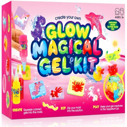 Wasser Elf Gelz, Basteln Mädchen 4 5 6 7 8 9 10 Jahre Geschenk Mädchen 4-12 Jahren Kreativ Wasserperlen für Kinder Bastelset Kinder ab 6 7 8 Jahre Squishy Selber Machen Spielzeug ab 6-12 Jahre Jungen