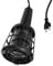 REV Handlampe - Werkstattlampe mit Kunststoff-Korb & Schutzglas, Baulampe E27 (ohne Leuchtmittel), 5m Kabel, schwarz