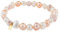 TOUS Perlenarmband für Damen mit Bärenmuster aus 18 Karat Gelbgold, 17,5 cm lang, elegant und vielseitig, Perlenkollektion