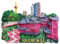 3D Jiuqu Brücke von Shanghai China Kühlschrankmagnet, Home & Kitchen Dekoration magnetischen Aufkleber Shanghai China Kühlschrank Magnet Reise Souvenir Geschenk