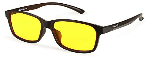 PRiSMA - 85% Blaulichtfilter-Brille FREiBURG DRiVE85 - Damen und Herren - für Autofahrer - Tag und Nacht - Blendung und Augenanstrengung reduzieren