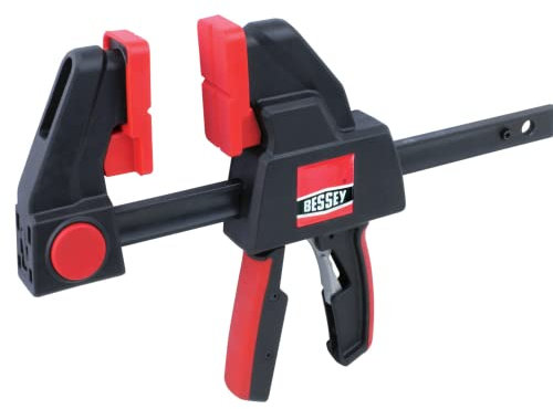 BESSEY EHK Series - 600 lb Clamping Force - 18 in - EHKXL18 Trigger Clamp Set - 3.625 in. Throat Depth - Wood Clamps, Tools, & Equipment for Woodworking, Carpentry, Home Improvement, DIY