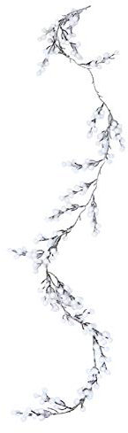 BESPORTBLE Künstliche Tannen Girlande Dekogirlande Tannenzapfen Beeren Weihnachtsgirlande Tannengirlande Tannenzweiggirlande Adventsdekoration für Wand Tür Kamin Xmas Party Deko 150 cm