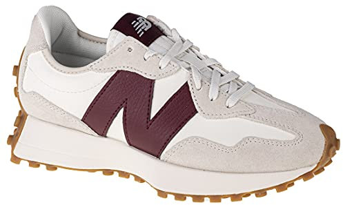 New Balance 327 Chaussures pour Femme Moonbeam/Classic Burgundy 36.5/M