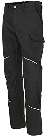 KÜBLER Workwear | KÜBLER ACTIVIQ Cotton+ Arbeitsdamenhose | schwarz | Größe 40