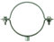 Scell-it Collier Gouttière M8 pour Diamètre Tube Diam.100 Argent