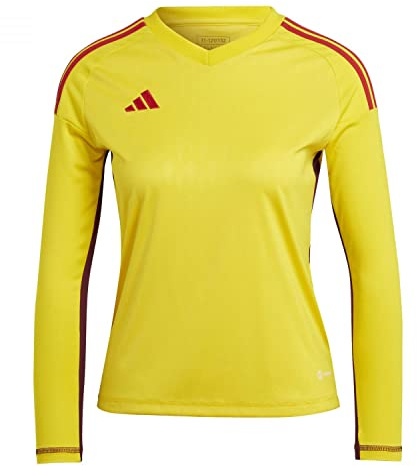 Adidas Unisex Kids Jersey (Long Sleeve) Tiro 23 Competition Long Sleeve Goalkeeper Jersey, Team Yellow, HK7689, 128