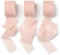 AOKSUNOVA Chiffonband Rosa Schleifenband Chiffon 2,5cm Geschenkband Hochzeit Stoffband