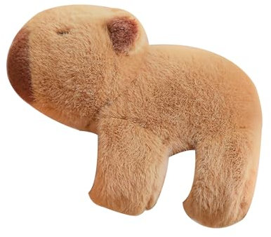 VOSSOT 20 cm Capybara Slap Snap, Simulation Capybara Plüschtier, Niedlichen Capybara Plüschtier, Capybara Schlagarmbänder, Puppe Plüschtiere Armband Geschenk Capybara, Capybara Geschenke für Kinder
