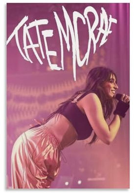 Tate McRae Leinwand-Poster, Schlafzimmer, Dekoration, Landschaft, Büro, Valentinstag, Geburtstag, Geschenk, ungerahmt, 30 x 45 cm