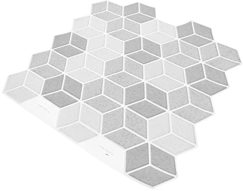Cabilock 1 Blatt Fliesenaufkleber Wohnkultur Wandtattoo Fliesen Küchenfliesen Hexagon Fliesen Dekorativer Aufkleber U-bahn-fliesen-aufkleber 3d Wandfliesen Epoxid Haushalt
