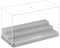 Lassuzie Acryl Schaukasten Vitrine, Baukasten Display Box Staubdichtes Schutzvitrine für Minifiguren Ziegelstein Block Actionfiguren Blöcke Aufbewahrungs Display (A)
