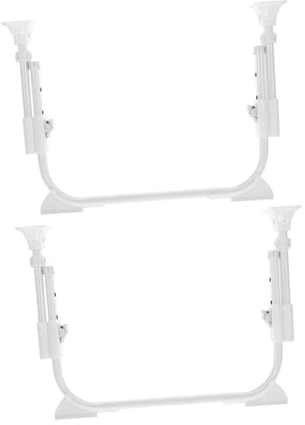 Angoily Verstellbare U-förmige Tischbeine - Klappbare Computertischbeine - Möbel - Tischbeine Für Zuhause - Schreibtischbeine Für Studentenwohnheimbetten - Stabil