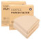 Litinliv Carta Filtro per Caffè, 200 Pezzi A Forma di V Filtri Caffe Americano, Filtri da Caffè in Carta Naturale per Macchina da Caffè Versare, Carta da Caffè Non Sbiancata per Caffettiera, Ufficio